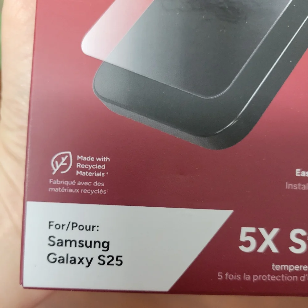 Zagg InvisibleShield Glass Elite Screen Protector for Samsung Galaxy S25 NIB